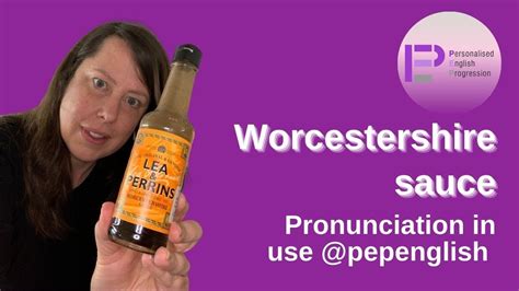 To help learners pronounce Worcestershire correctly, we can break down the word into syllables: “WUS-ter-shire.” ... It is made from a blend of vinegar, molasses, anchovies, and other ingredients, including tamarind, garlic, and onions. Worcestershire sauce has a savory and slightly sweet flavor and is often used to enhance the taste of ...